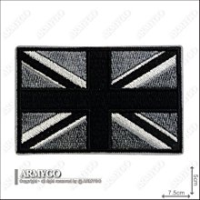 【ARMYGO】英國國旗 (灰色版)