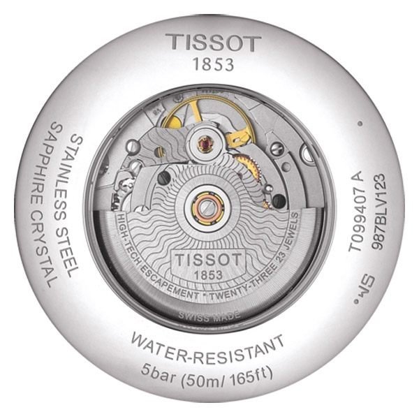 TISSOT天梭 Chemin des Tourelles80小時動力儲存腕錶 T0994071104800