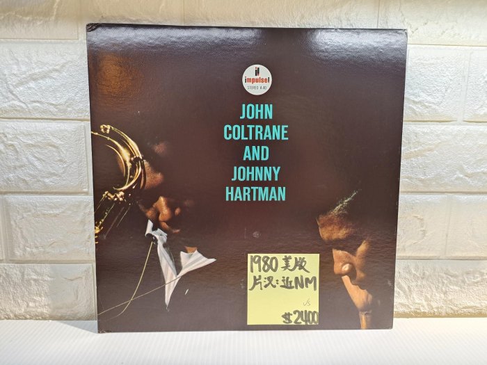 1980美版 John Coltrane And Johnny Hartman 爵士黑膠唱片
