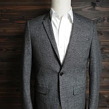 CA 瑞典品牌 H&M 灰色 合身版 休閒西裝外套 EUR 44S 一元起標無底價Q169