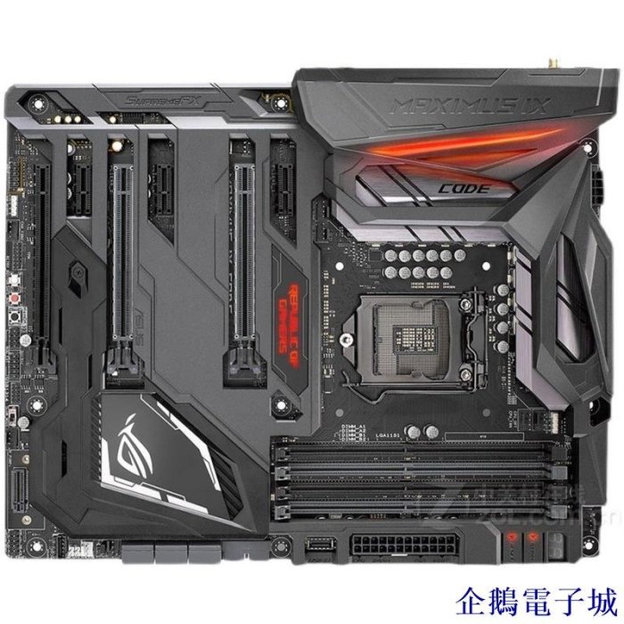 溜溜雜貨檔華碩 精品 Asus/華 ROG Maximus IX Code M9C I7 7700K Z270