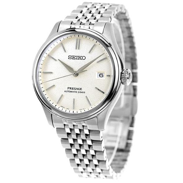 SEIKO 精工手錶 PRESAGE SARX121 40mm 素色面盤 機械錶 不鏽鋼錶帶 男錶女錶