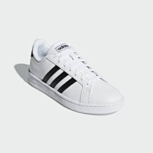 南◇2021 5月 ADIDAS GRAND COURT SHOES 女款 F36483 白黑 運動休閒鞋