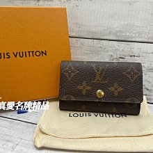 《真愛名牌精品》LV M62630 老花6孔鑰匙包 *全新*代購