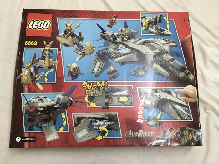 LEGO 樂高 6869 Avengers 復仇者聯盟 鋼鐵人 索爾 洛基 黑寡婦