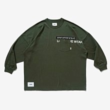 【日貨代購CITY】2022AW WTAPS WTUBE / LS / COTTON LOGO 座標 口袋 長T 現貨