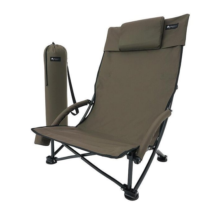 LOGOS戶外折疊椅便攜式露營椅釣魚椅沙灘公園椅陽臺家用躺椅 自行安裝