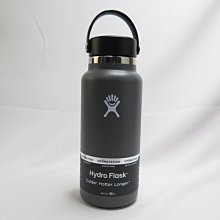 Hydro Flask 寬口真空保溫鋼瓶 32OZ 不鏽鋼 HFW32BTS010 石板灰 送水瓶刷