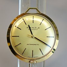 1970s 德國 🇩🇪 KIENZLE 鍍金機械懷錶 / 庫存新錶【一元起標】