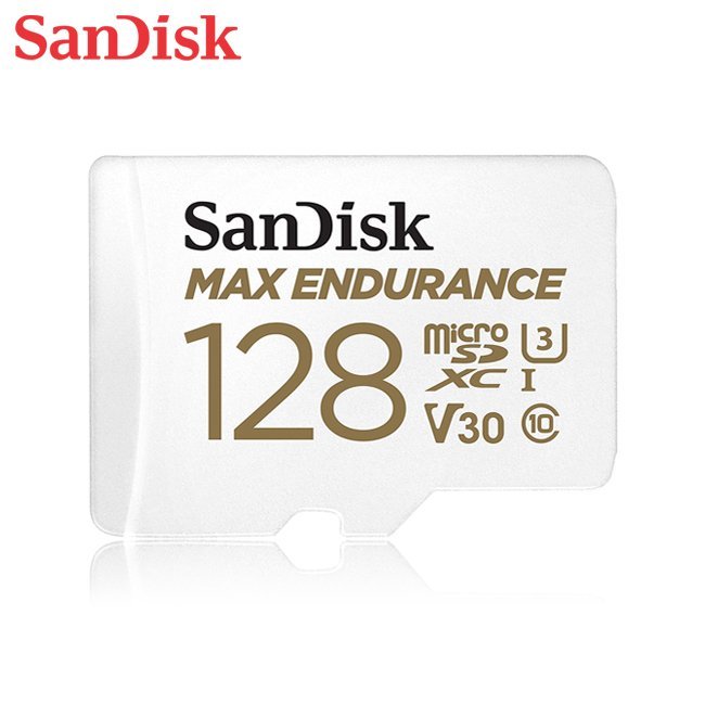 SanDisk MAX ENDURANCE MicroSD 128G 長時錄影專用 (SD-SQQVR-128G)