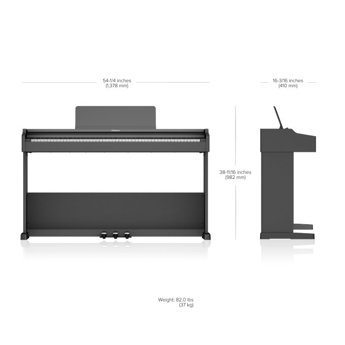 小叮噹的店 ROLAND RP107 88鍵電鋼琴 數位鋼琴 RP-107