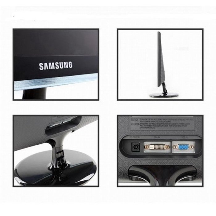 SAMSUNG 三星 S22B310B 22吋 LED寬螢幕液晶顯示器、D-Sub、DVI雙介面輸入〈附變壓器與線組〉