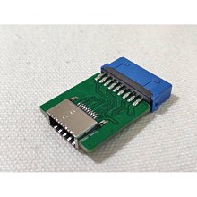 小白的生活工場*USB 3.0/19針20PIN轉TYPE-E母座轉接頭