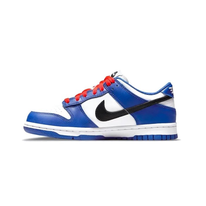 A-KAY0】NIKE 女鞋DUNK LOW GS ROYAL RED 白藍黑橘紅【CW1590-104