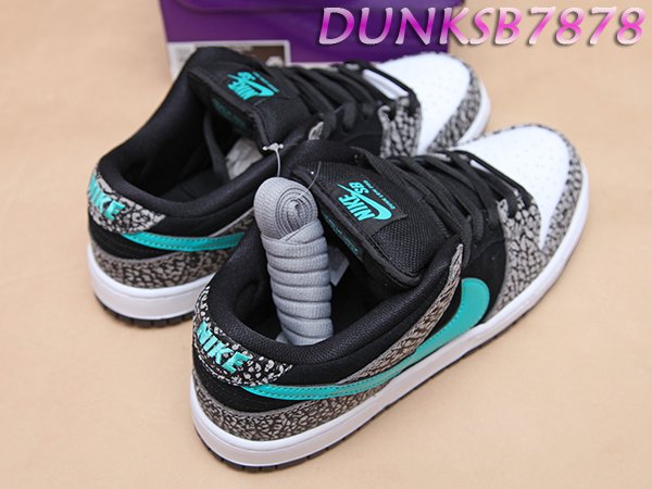 2020 NIKE SB DUNK LOW PRO ATMOS ELEPHANT 爆裂紋蒂芬妮BQ6817-009