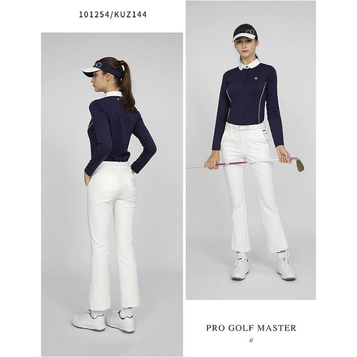 高爾夫服裝 PGM高爾夫女士長褲 微喇設計九分褲 修身 休閑百搭 廠家直銷