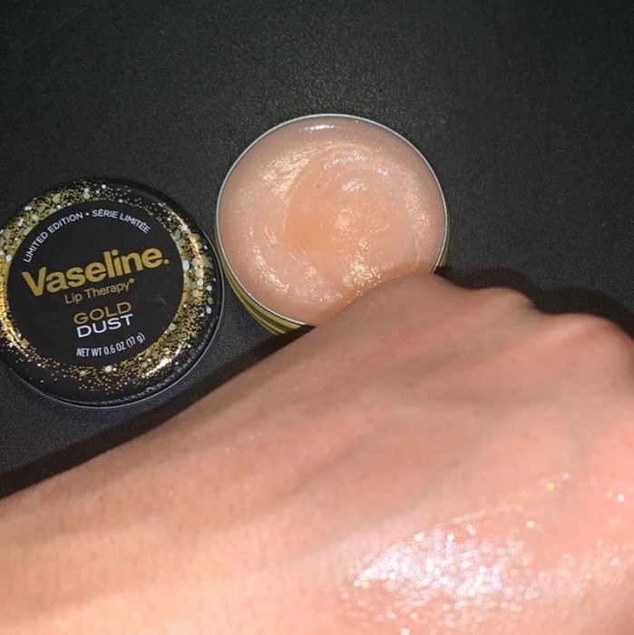 Vaseline® Lip Therapy® Gold Dust Tin