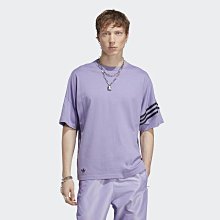 南🔥2023 5月 ADIDAS OG ADICOLOR 短袖上衣 短T 寬鬆 針織 三條線 男款 紫 HR3291