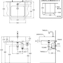 [大台北宅急修]台灣東陶 TOTO 半嵌式臉盆 LW641NCJU 原廠保固 不含龍頭 | Yahoo奇摩拍賣
