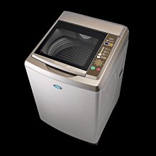 內外不鏽鋼 【台南家電館】台灣三洋SANLUX 16公斤 內外不鏽鋼 超音波 觸控洗衣機 《SW-16AS7》