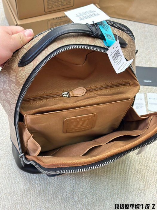 【熱賣精選】 COACH 蔻馳新款Ethan 男士雙肩包 後背包 書包 2個卡槽 2𠆤插筆袋 尺寸33 40cm