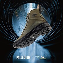 Palladium PAMPA x TECH WP+ 米其林聯名款 男女休閒靴 77040309 軍事綠【iSport】