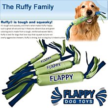 【🐱🐶培菓寵物48H出貨🐰🐹】FLAPPY《RUFFY蘋果綠S》超強耐咬的織布玩具 DT-10226特價179元