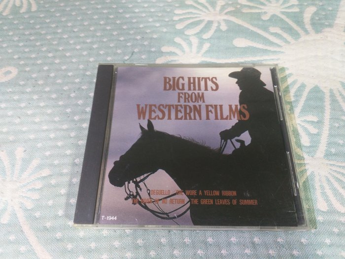 格里菲樂園 ~ CD BIG HITS FROM WESTERN FILMS 日本版 無IFPI