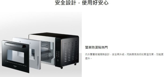 【裕成電器‧電洽甜甜價】國際牌32L 微電腦電烤箱 NB-MF3210 另售 NU-SC180B NU-SC300B