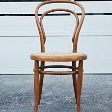 【覓得-一元起標】〔德國櫸木藤面餐椅〕老件 老椅 工作椅 單椅 咖啡椅 舊貨 德國 vintage 40s