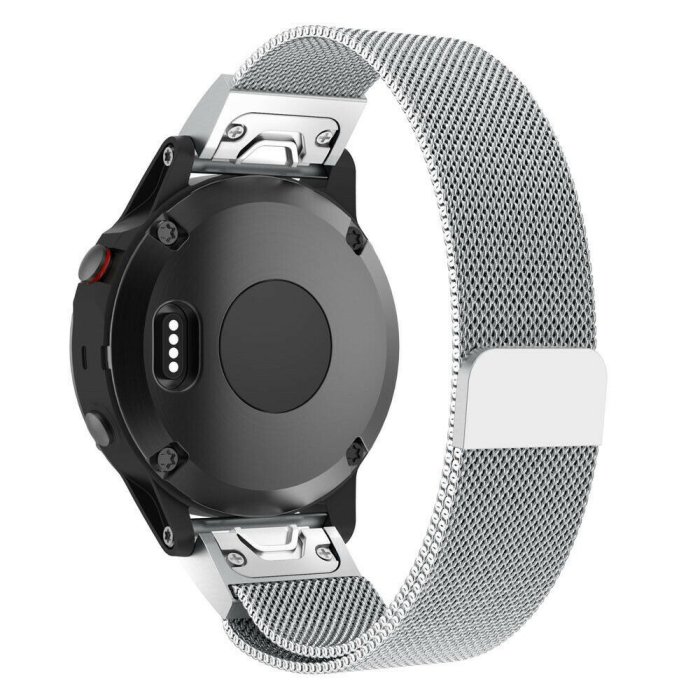 Garmin Approach S62 S60 Instinct 錶帶 22mm 不鏽鋼 磁吸 快拆 手錶帶