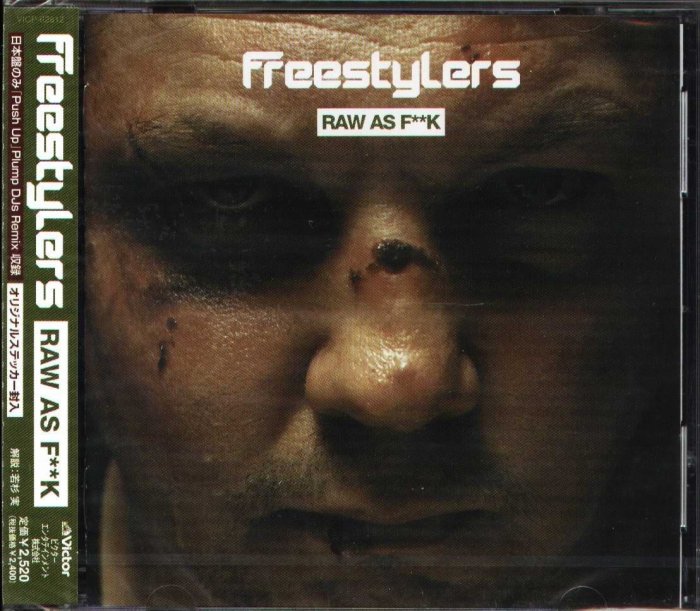 K - Freestylers - Raw as F--k - 日版 +1BONUS - NEW