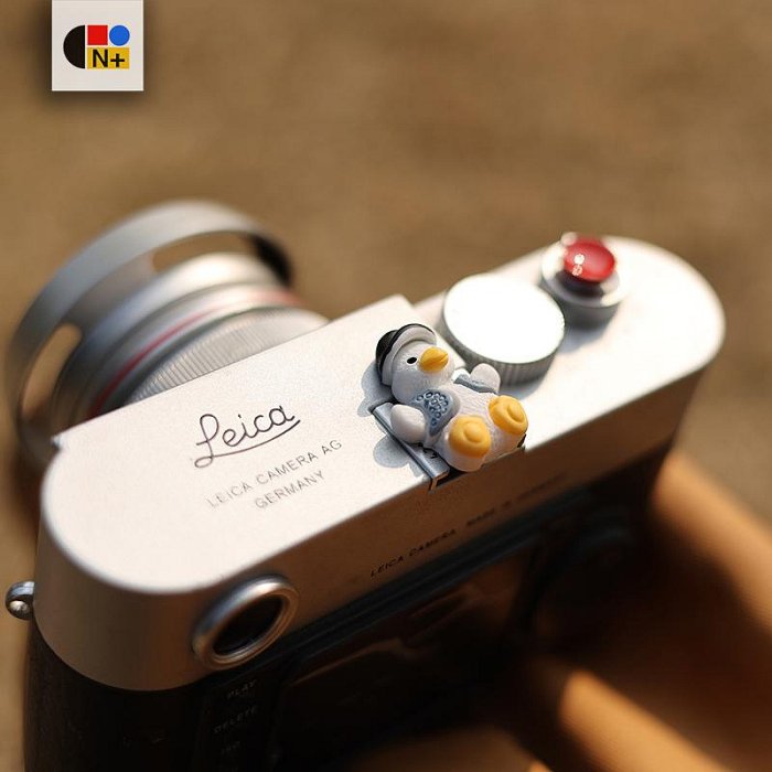 N+PARK 馬甲鴨 創意相機熱靴蓋小鴨子小黃鴨可愛文藝相機裝飾