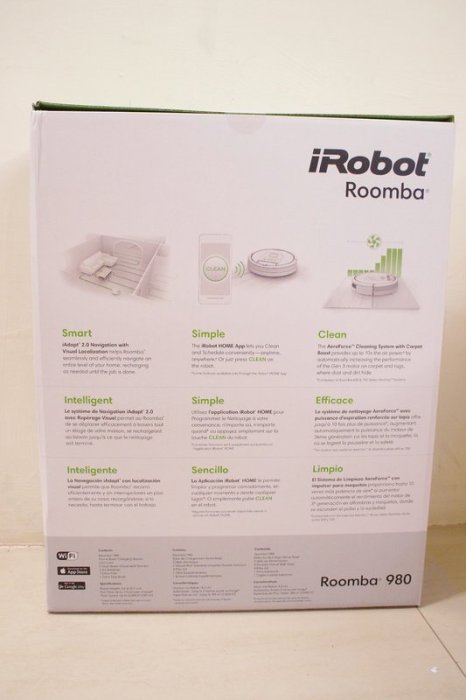 【竭力萊姆】預購 全新 一年保固 iRobot Roomba 980 智慧掃地機器人 吸塵器 880 Neato 參考