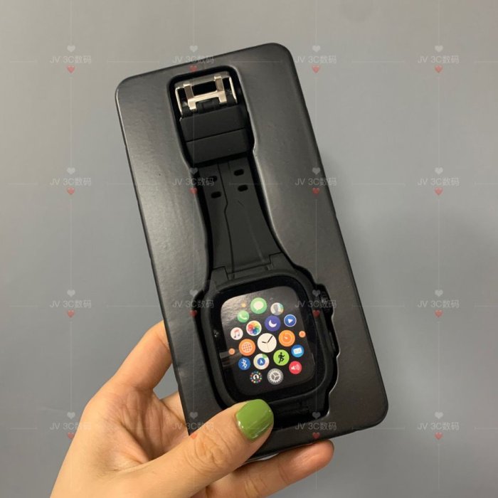 【MOMO生活館】小貝殼SHELLBOX專業防水游泳iWatch S7 6 5 4SE表帶41 42 44 45殼