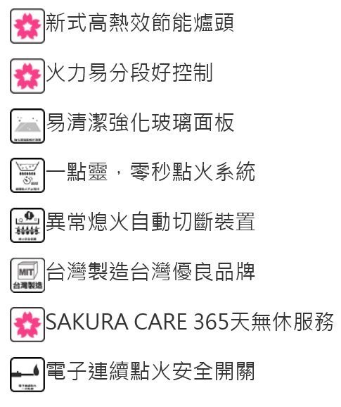 宗霖 G-2820G 二口防乾燒節能檯面爐 櫻花瓦斯爐 防乾燒檯面爐 櫻花檯面爐 送安裝好禮(台中市)