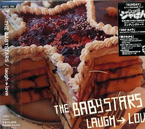 (日版全新未拆) THE BABYSTARS - laugh→love - 初回限定盤