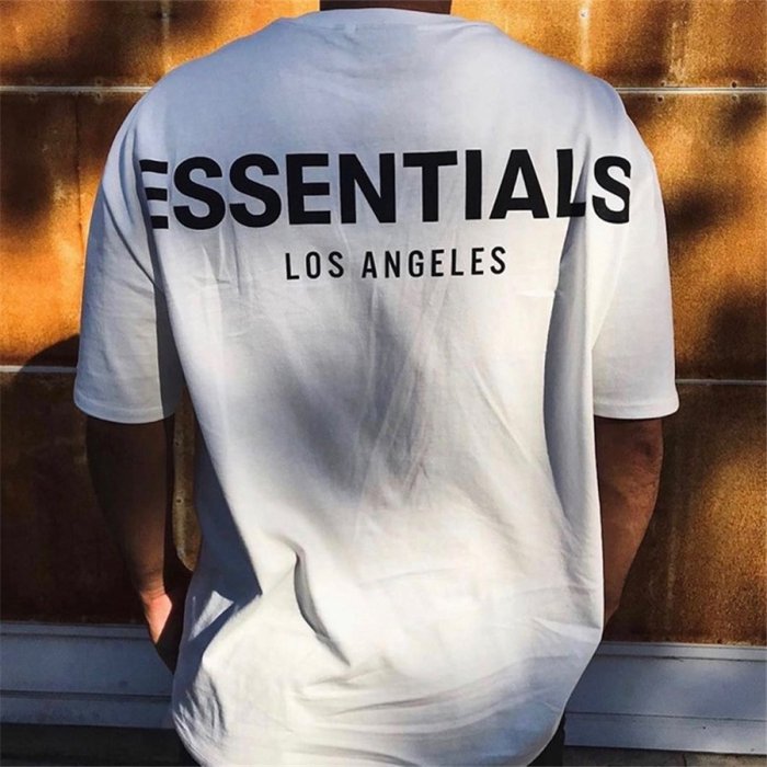 FOG Fear of God Essentials LA TEE 複線洛杉磯限定反光短t | Yahoo