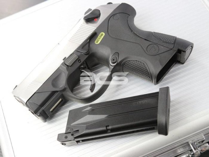 【BCS武器空間】銀色 WE PX4C 小鬥牛犬 BULLDOG 6MM 單發版 瓦斯手槍-WED001S