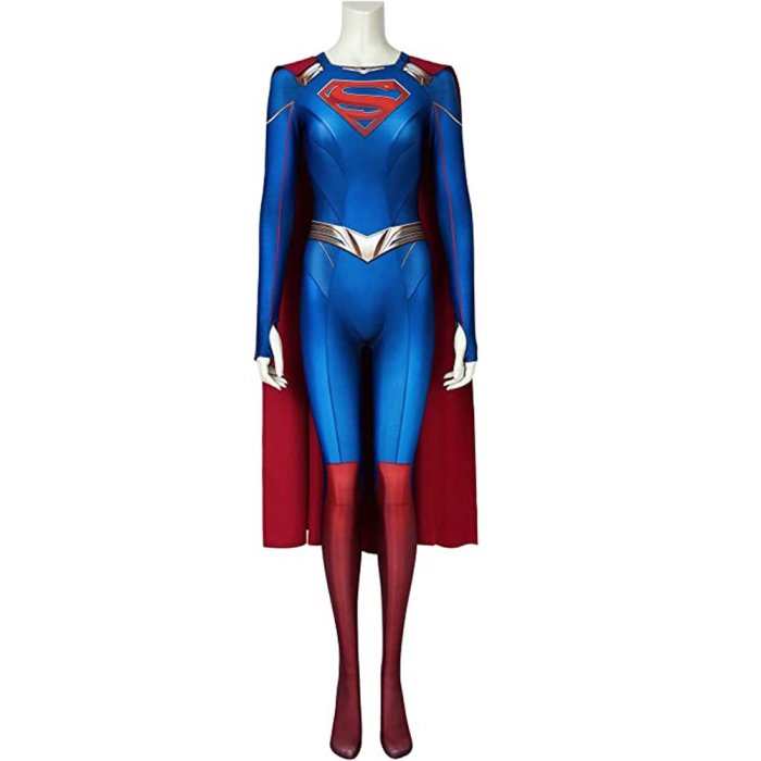 惠美玩品 歐美系列 其他 服飾 2306 超人與露易絲cos服 超人緊身衣連體衣披風套裝 cosplay