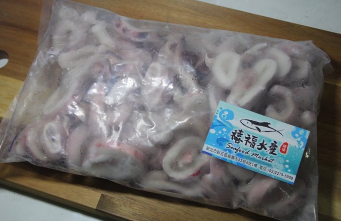 【禧福水產】酥炸魷魚圈/岩燒小卷/三杯小卷◇$特價225元/1kg±10%/包◇美式餐廳日本料理熱炒快炒居酒屋團購可批發