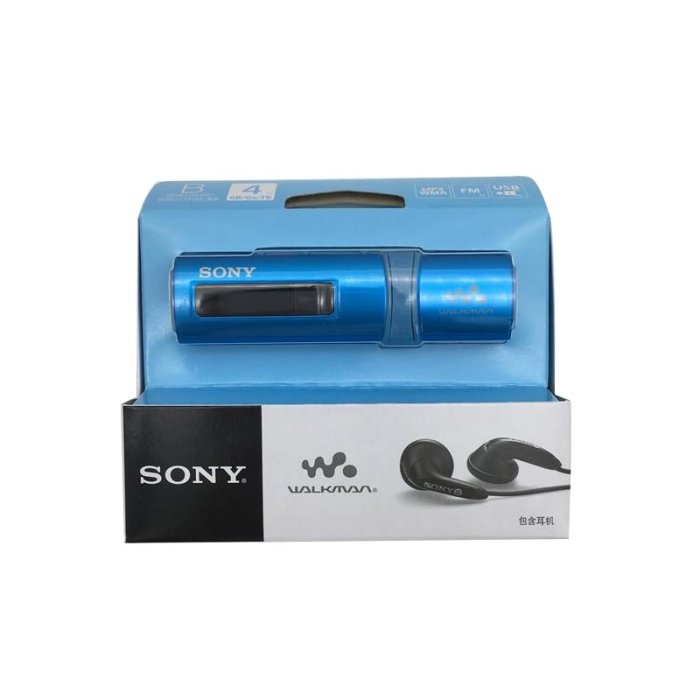 Sony/NWZ-B183F播放器學生學習運動收音機mp3便攜小巧隨身聽