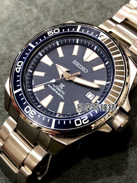 SEIKO【公司貨保固2年】4R35-01V0B 日本製造 200M潛水錶~武士~復刻武士殼 SRPB49J1 非 海龜