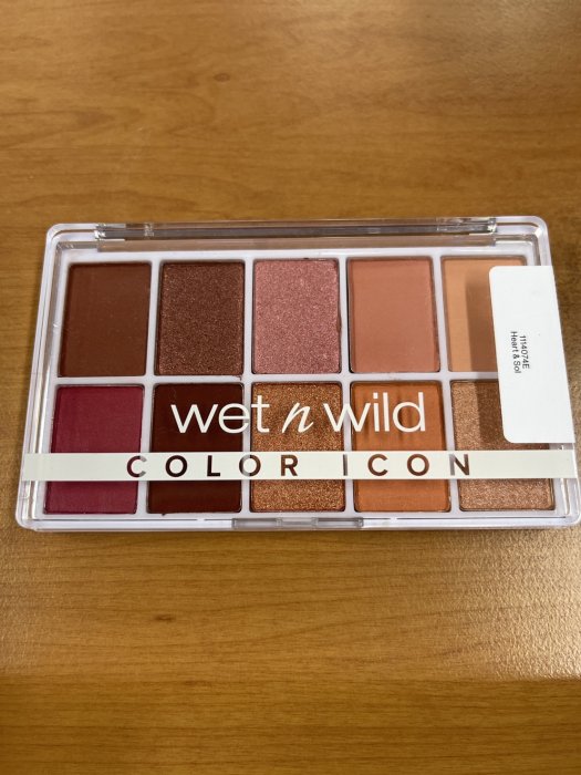 Wet n Wild, Color Icon，10 色眼影盤，Heart & Sol，0.42 盎司 12 G