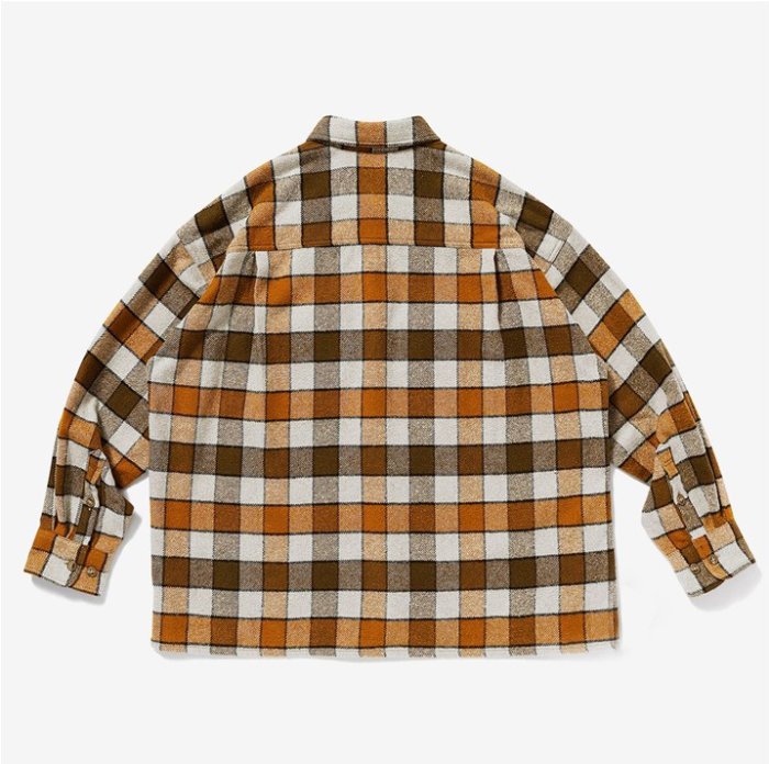 ❤小鹿臻選❤20AW DESCENDANT VANING CHECK LS SHIRT DCDT 長袖口袋格紋襯衫| Yahoo奇摩拍賣