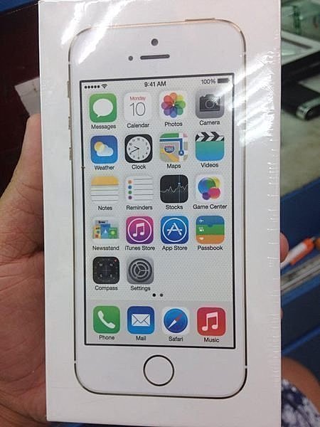 [蘋果先生] iPhone 5s 16G 蘋果原廠台灣公司貨 金/白/灰_現貨 儘此一批 現貨供應 未拆封