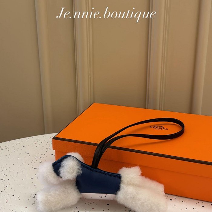 可刷卡 Hermès Budy charm 獵狐犬 愛馬仕吊飾