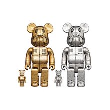 BAPE HAJIME SORAYAMA SHARK BE@RBRICK 100% & 400% SET 空山基金銀 ...