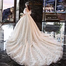 婚紗禮服2022新款新娘冬季2020小個子森系超仙夢幻大碼孕婦拖尾女~特價