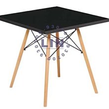【品特優家具倉儲】@406-21餐桌洽談桌休閒桌S5造型方桌3尺